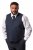 Men+ 665 Sevilla Kostuumgilet Donkerblauw - Pakken - Grote Maten Kostuum Heren
