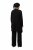 Ulla Popken 830749 Open geplisseerde blazer met brede revers Zwart - Blazers - Blazers in grote maten voor dames