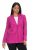 Ulla Popken 830767 Blazer met crinkle-structuur Magenta - Blazers - Blazers in grote maten voor dames