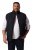Men+ 578 Bodywarmer gewatteerd met opstaande kraag Donkerblauw - Jassen - Grote Maten Herenjassen