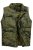 JP1880 831610 Bodywarmer gewatteerd in camouflage Groen - Jassen - Grote Maten Herenjassen