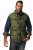 JP1880 831610 Bodywarmer gewatteerd in camouflage Groen - Jassen - Grote Maten Herenjassen