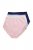 Ulla Popken 831866 Slips met hoge taille en kant 3-pack Koningsblauw - Slips - 