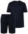 Men+ 196 Pyjama kort model Donkerblauw - Ondergoed & zwem - Grote Maten Ondergoed Heren
