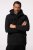 JP1880 832202 Fieldjacket met capuchon Zwart TALL - TALL jassen - TALL jassen met extra lengte
