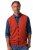 Boston Park 948 Gebreid gilet met V-hals Terracotta - Pakken - Grote Maten Kostuum Heren