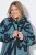 Ulla Popken 833977 Functionele jas Turquoise - Jassen - Jassen in grote maten