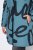 Ulla Popken 833977 Functionele jas Turquoise - Jassen - Jassen in grote maten