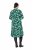 Ulla Popken 834191 Bedrukte blousejurk Zwart - Blousejurken - 