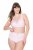 Ulla Popken 834307 Corrigerende slip met kant Roze - Shapewear - 