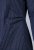 Ulla Popken 834371 Gestreepte sweatjurk Donkerblauw - Sweatjurken - 