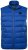 Boston Park 460 Bodywarmer gewatteerd met opstaande kraag Blauw - Jassen - Grote Maten Herenjassen