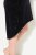 Ulla Popken 834550 Jurk met lange mouwen en capuchon Zwart - Sweatjurken - 
