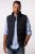 JP1880 834648 Bodywarmer gewatteerd met opstaande kraag Donkerblauw - Jassen - Grote Maten Herenjassen