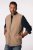 JP1880 834734 Canvasbodywarmer Donkerbeige - Jassen - Grote Maten Herenjassen