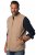 JP1880 834734 Canvasbodywarmer Donkerbeige - Jassen - Grote Maten Herenjassen