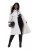 Ulla Popken 834990 Trenchcoat Taupe - Jassen - Jassen in grote maten