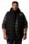 Men+ 442 Bodywarmer gewatteerd met capuchon en print Zwart - Jassen - Grote Maten Herenjassen
