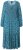 Ulla Popken 835713 Gebloemde jurk Donkerblauw - Maxi jurken - Maxi jurken in grote maten