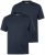 Men+ 285 T-shirt ronde hals Donkerblauw set van 2 - T-shirts - Grote Maten T-shirts Heren