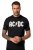 JP1880 AC/DC Classic Logo Band T-Shirt Black - T-shirts - Grote Maten T-shirts Heren