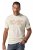 JP1880 836411 AC/DC Classic Logo T-shirt Zandgrijs - Band T-shirts - Band T-shirts in grote maten