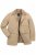 JP1880 836628 Gewatteerd jack in westernstijl Donkerbeige - Jassen - Grote Maten Herenjassen