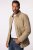JP1880 836628 Gewatteerd jack in westernstijl Donkerbeige - Jassen - Grote Maten Herenjassen