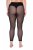 Ulla Popken 836800 Panty legging Zwart - Panty's & sokken - 