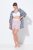 Ulla Popken 836805 Gestippelde anti-schuur shorts Wit - Anti-schuur shorts - 