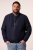 Men+ 823 Ultralicht bomberjack bellyfit Donkerblauw - Jassen - Grote Maten Herenjassen