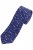 JP1880 837692 Gebloemde zijden stropdas extra lang Donkerblauw - Stropdassen en vlinderdassen - 