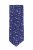 JP1880 837692 Gebloemde zijden stropdas extra lang Donkerblauw - Stropdassen en vlinderdassen - 