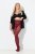 Ulla Popken 837870 Panty 100 den Wijnrood - Panty's & sokken - 