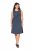 Ulla Popken 837874 Mouwloze jersey jurk Donkerblauw - Jersey jurken - 