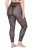 Ulla Popken 837935 Bedrukte panty legging Zwart - Panty's & sokken - 