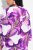 Ulla Popken 838105 Open vest met strik Violet - Vesten - Vesten in grote maten voor dames