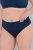 Ulla Popken 838637 Strings 3-pack Donkerblauw - Slips - 