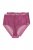 Ulla Popken 838675 Slips met hoge taille Donkerpaars - Slips - 