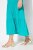 Ulla Popken 839135 Mouwloze maxi-jurk Turquoise - Maxi jurken - Maxi jurken in grote maten