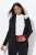 Ulla Popken 839843 Geplisseerde blazer Zwart - Blazers - Blazers in grote maten voor dames
