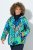 Ulla Popken 840024 Regenjas met dierenprint Mintgroen - Regenkleding - 