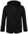 Men+ 205 Bilbao Flexlastic Jersey colbert Zwart - Pakken - Grote Maten Kostuum Heren