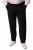Men+ 207 Bilbao Flexlastic Jersey chino Zwart - Pakken - Grote Maten Kostuum Heren