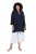 Ulla Popken 840210 Vest Donkerblauw - Vesten - Vesten in grote maten voor dames