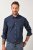 JP1880 Shirt Long Sleeve Kent Collar Navy - Overhemden - Overhemden Grote Maten Heren