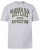 JP1880 T-shirt Short Sleeve Chest Print Grey Melange - T-shirts - Grote Maten T-shirts Heren