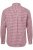 JP1880 Checked Flannel Shirt Long Sleeve Light Red - Overhemden - Overhemden Grote Maten Heren