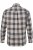JP1880 Checked Flannel Shirt Long Sleeve Dark Dusty Pink - Overhemden - Overhemden Grote Maten Heren