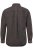 JP1880 Denim Shirt Flexnamic Dark Brown - Overhemden - Overhemden Grote Maten Heren